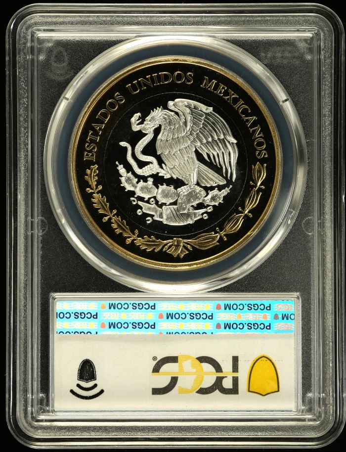 Modern Silver & Minors 100 Peso 2013 Mo PCGS PL69 0150547Modern Silver & Minors 100 Peso 2013 Mo PCGS PL69 0150547 - Image 2