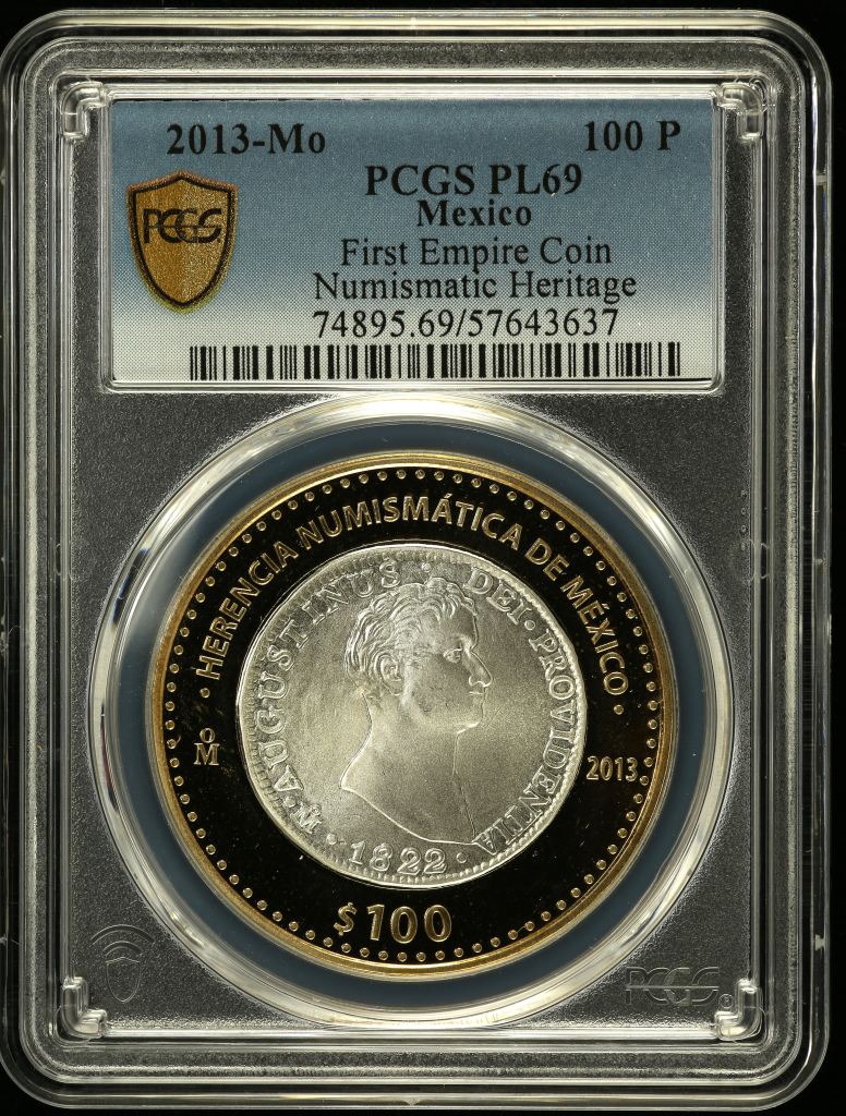 Modern Silver & Minors 100 Peso 2013 Mo PCGS PL69 0150548