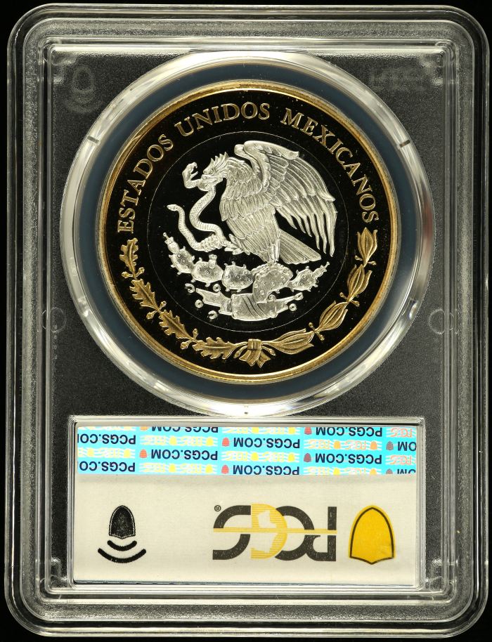 Modern Silver & Minors 100 Peso 2013 Mo PCGS PL69 0150548Modern Silver & Minors 100 Peso 2013 Mo PCGS PL69 0150548 - Image 2