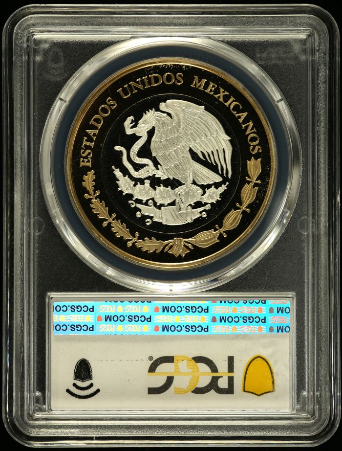 Modern Silver & Minors 100 Peso 2011 Mo PCGS PL68 0150549Modern Silver & Minors 100 Peso 2011 Mo PCGS PL68 0150549 - Image 2