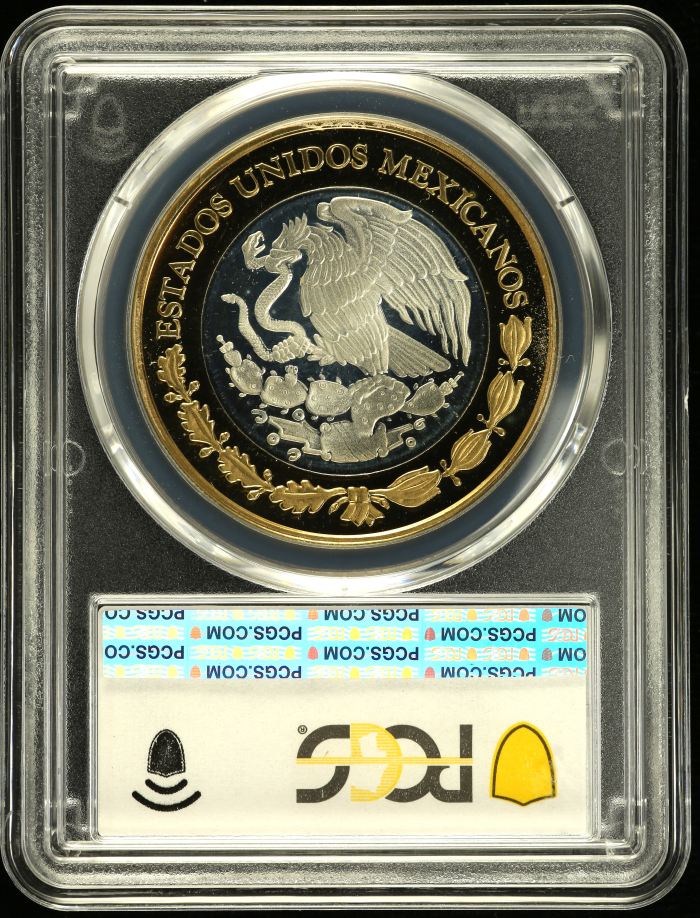 Modern Silver & Minors 100 Peso 2011 Mo PCGS PL68 0150550Modern Silver & Minors 100 Peso 2011 Mo PCGS PL68 0150550 - Image 2