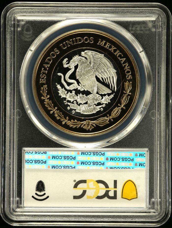 Modern Silver & Minors 100 Peso 2012 Mo PCGS PL68 0150552Modern Silver & Minors 100 Peso 2012 Mo PCGS PL68 0150552 - Image 2