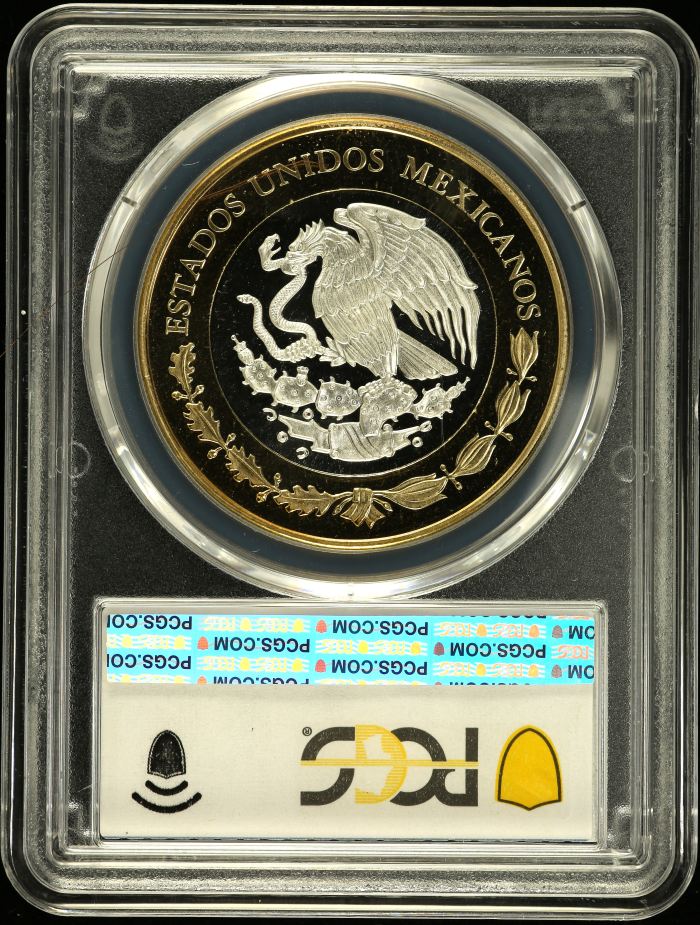 Modern Silver & Minors 100 Peso 2012 Mo PCGS PL68 0150553Modern Silver & Minors 100 Peso 2012 Mo PCGS PL68 0150553 - Image 2