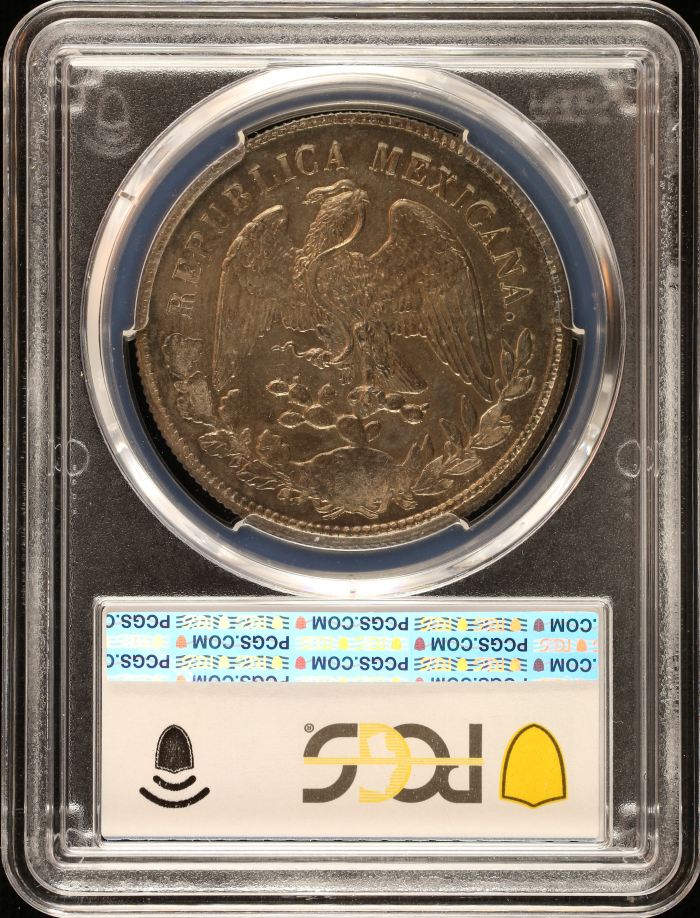 Republic Silver & Minors Peso 1899 Zs FZ KM-409.3 PCGS MS61 0151008Republic Silver & Minors Peso 1899 Zs FZ KM-409.3 PCGS MS61 0151008 - Image 2