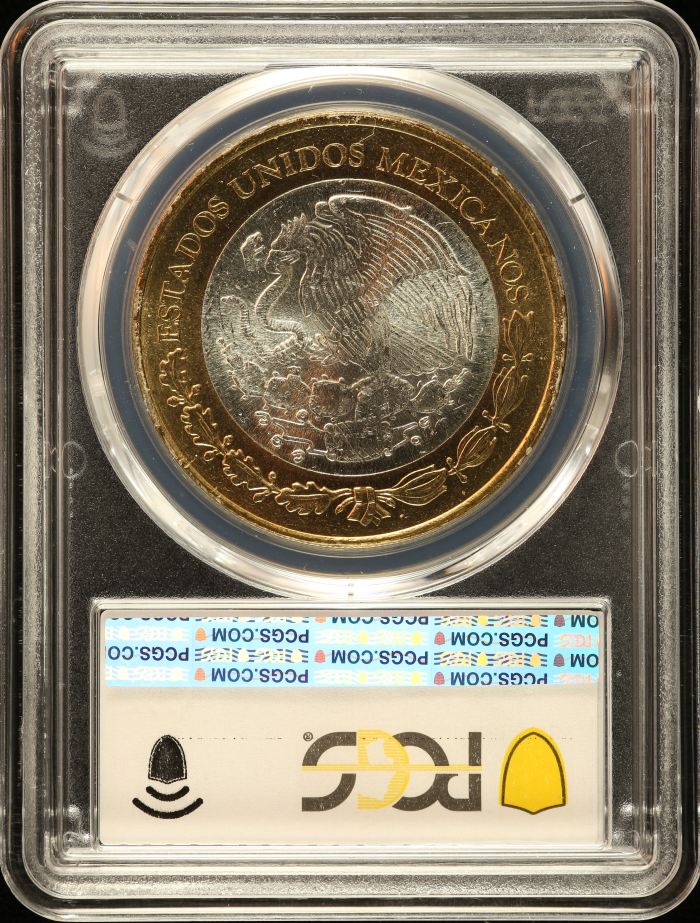 Modern Silver & Minors 50 Peso 1993 Mo PCGS MS64 0150573Modern Silver & Minors 50 Peso 1993 Mo PCGS MS64 0150573 - Image 2