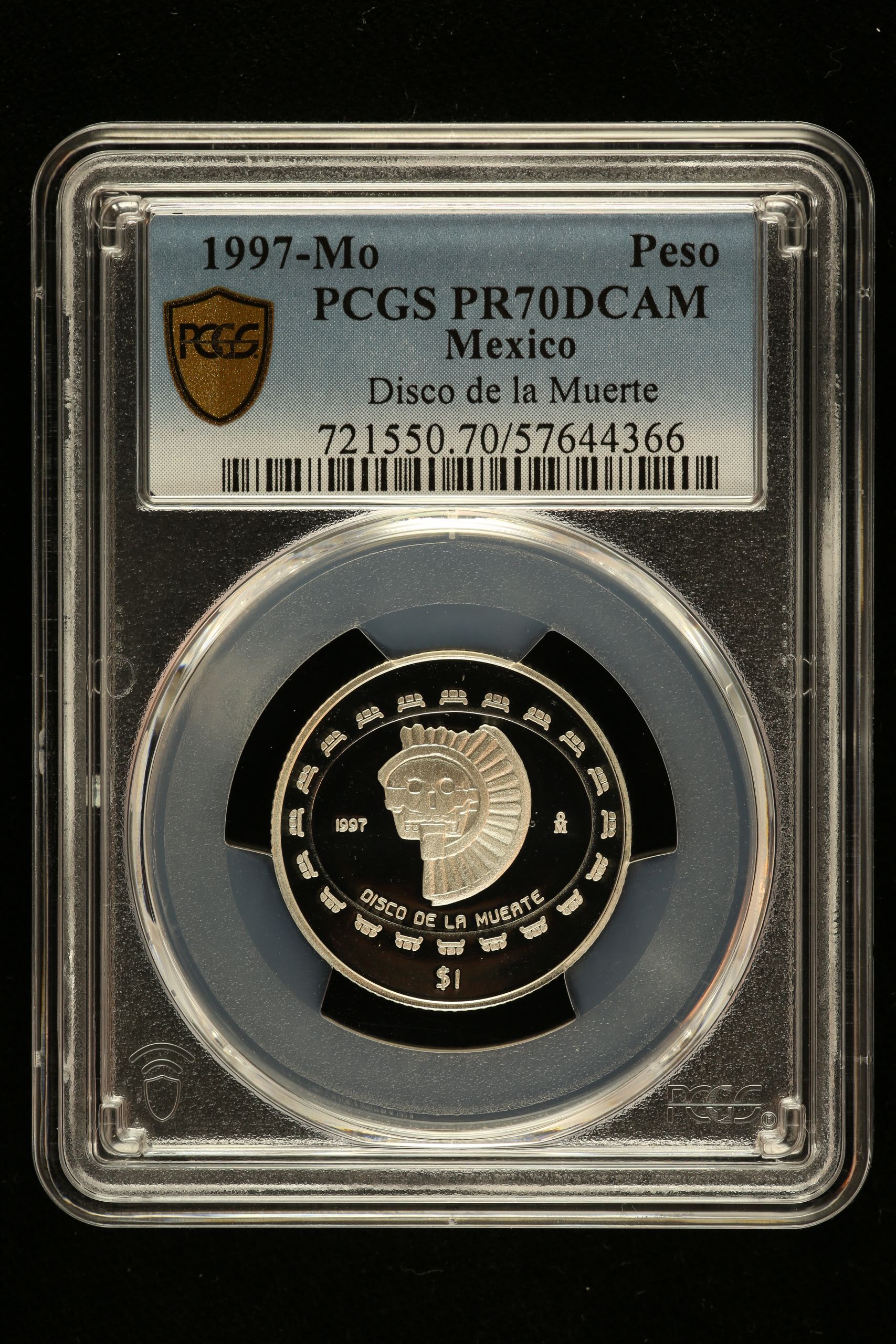 Modern Silver & Minors Peso 1997 Mo PCGS PR70DCAM 0150458