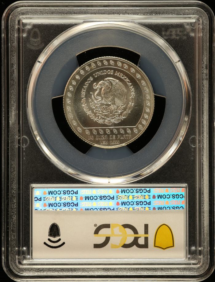 Modern Silver & Minors 25 Peso 1992 Mo PCGS MS67 0150574Modern Silver & Minors 25 Peso 1992 Mo PCGS MS67 0150574 - Image 2