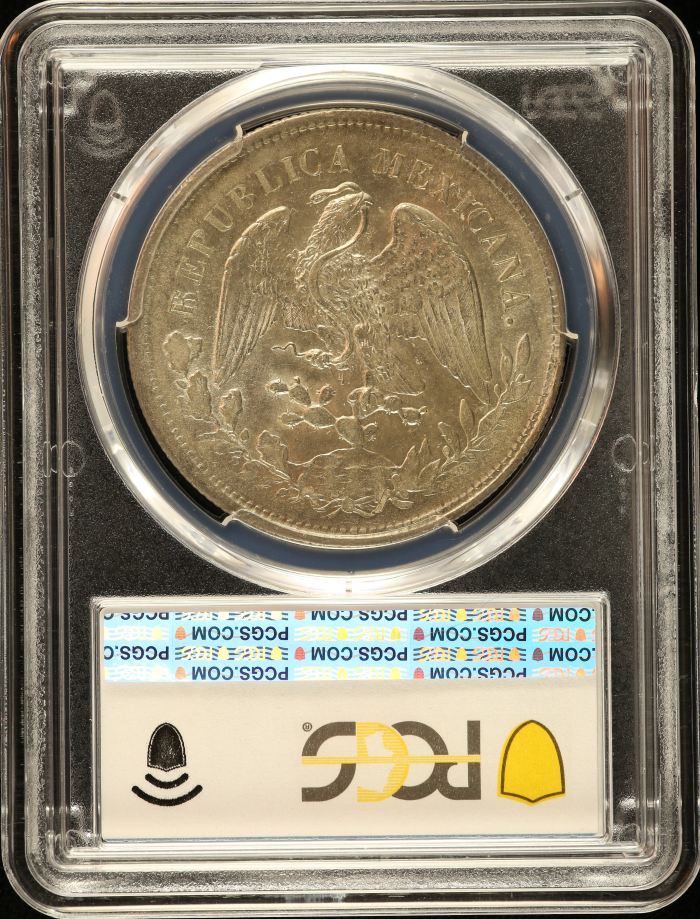 Republic Silver & Minors Peso 1904 Zs FZ KM-409.3 PCGS AU58 0151003Republic Silver & Minors Peso 1904 Zs FZ KM-409.3 PCGS AU58 0151003 - Image 2