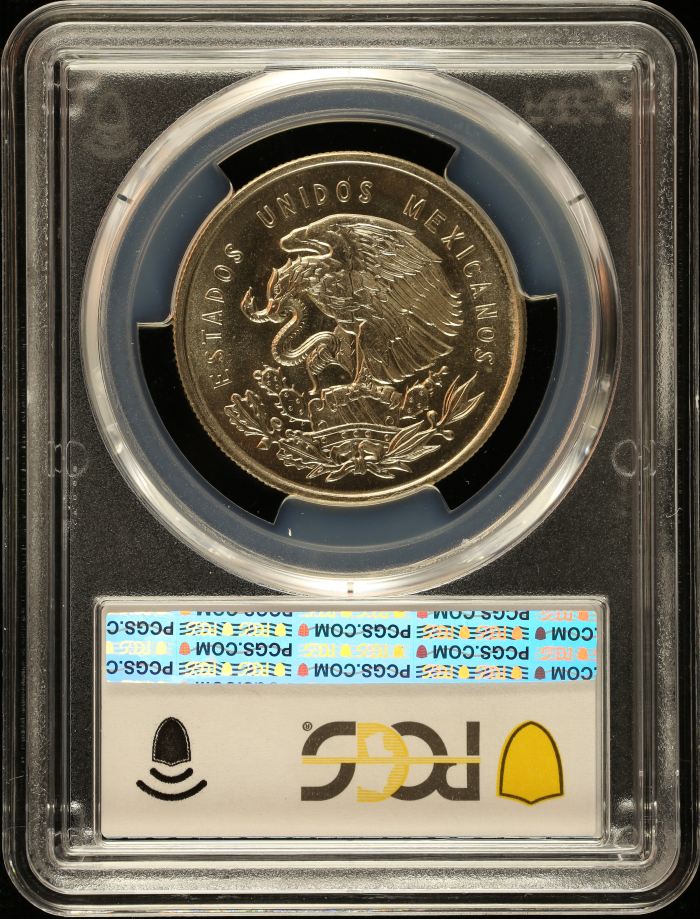 Modern Silver & Minors Peso 1950 Mo PCGS MS66 0151012Modern Silver & Minors Peso 1950 Mo PCGS MS66 0151012 - Image 2