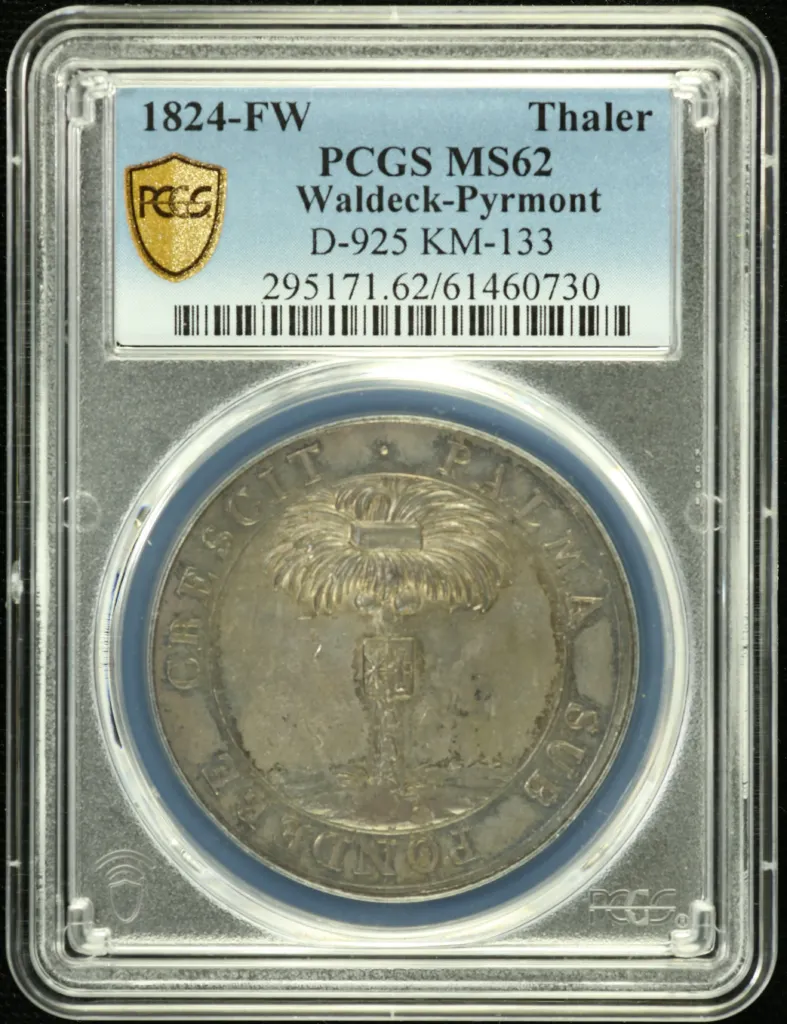 Germany Thaler 1824 FW PCGS MS62 KM-133 0151677