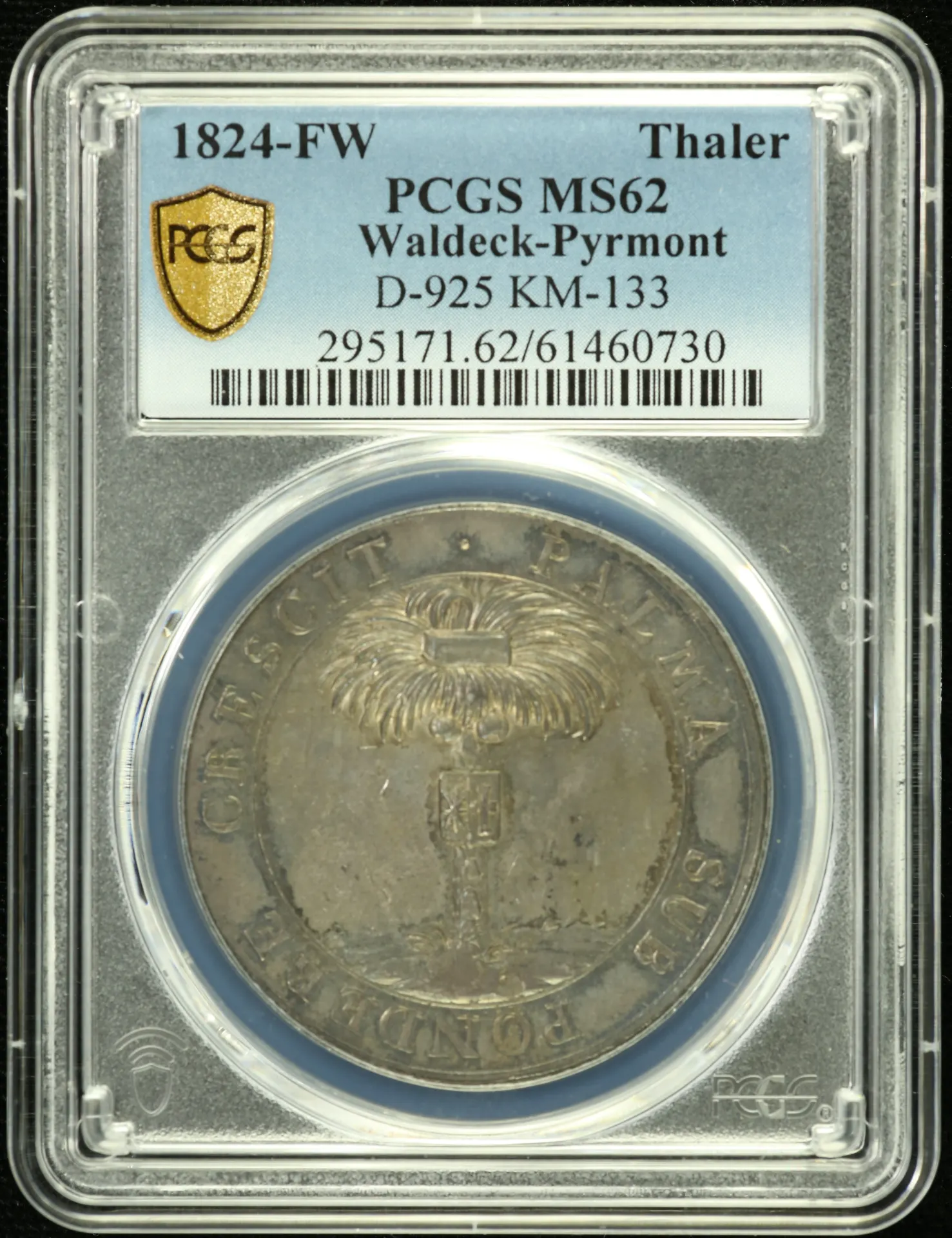 Germany Thaler 1824 FW PCGS MS62 KM-133 0151677