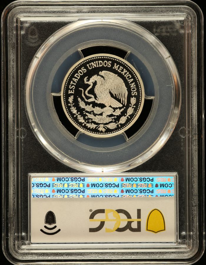 Modern Silver & Minors 25 Peso 1985 Mo KM-503 PCGS PR68DCAM 0150577Modern Silver & Minors 25 Peso 1985 Mo KM-503 PCGS PR68DCAM 0150577 - Image 2