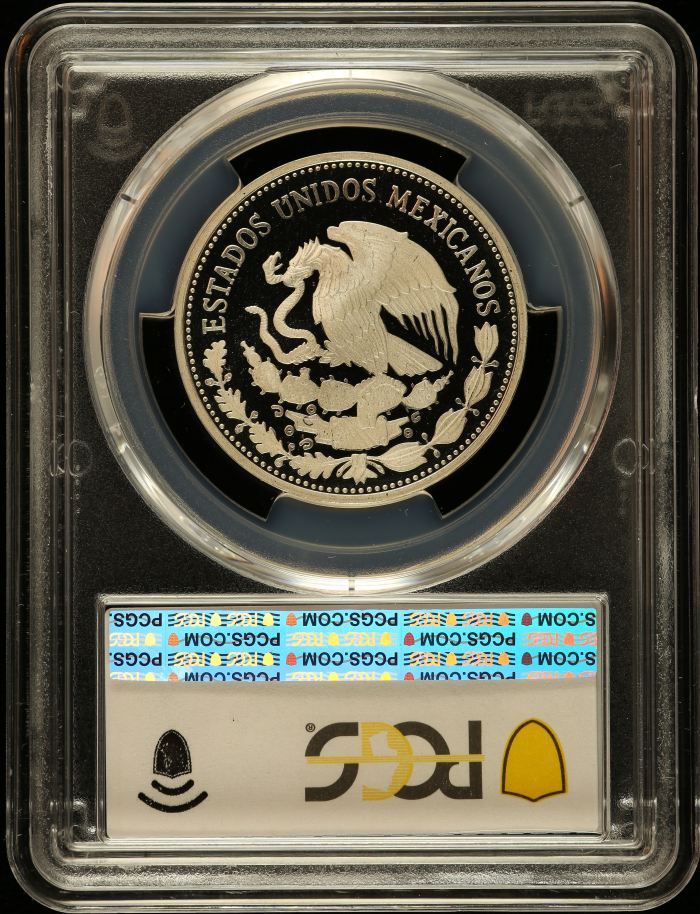 Modern Silver & Minors 50 Peso 1986 Mo KM-523 PCGS PR69DCAM 0150745Modern Silver & Minors 50 Peso 1986 Mo KM-523 PCGS PR69DCAM 0150745 - Image 2