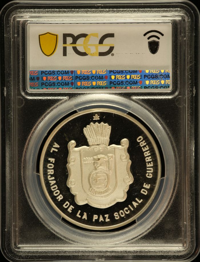 Medals & Tokens Ruben Figueroa Figueroa Silver Medal 1981 Mo PCGS MS64 0150774Medals & Tokens Ruben Figueroa Figueroa Silver Medal 1981 Mo PCGS MS64 0150774 - Image 2