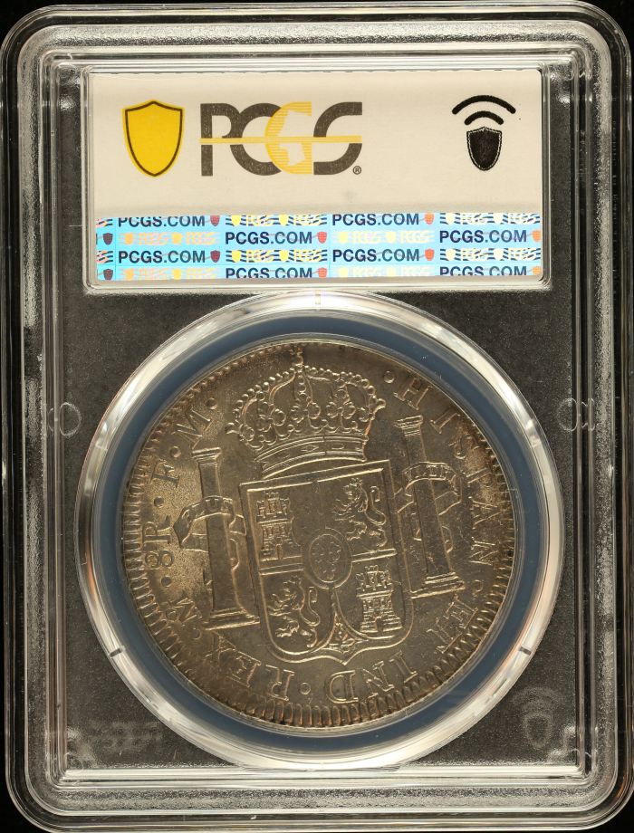 Mexico City 8 Reales 1793 Mo FM Calico-955 PCGS AU58 0151016Mexico City 8 Reales 1793 Mo FM Calico-955 PCGS AU58 0151016 - Image 2