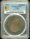 Belgium Patagon 1724 Leige PCGS AU53 DAV-1583 0151688