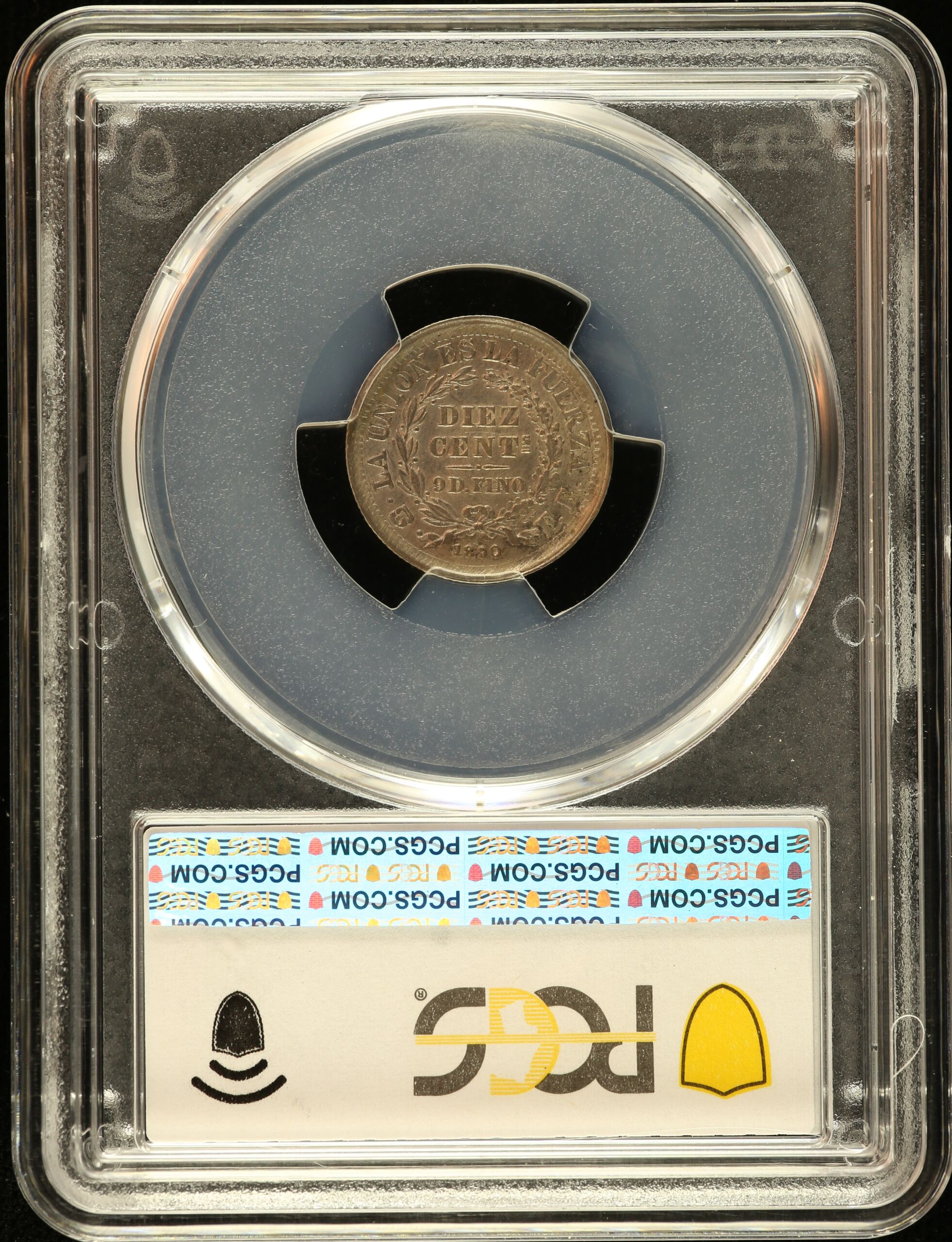 Bolivia Latin American Coins Bolivia 10 Centavo 1890 Pts FE PCGS MS63 0151184 Bolivia 10 Centavo 1890 Pts FE PCGS MS63 0151184Bolivia 10 Centavo 1890 Pts FE PCGS MS63 0151184 - Image 2