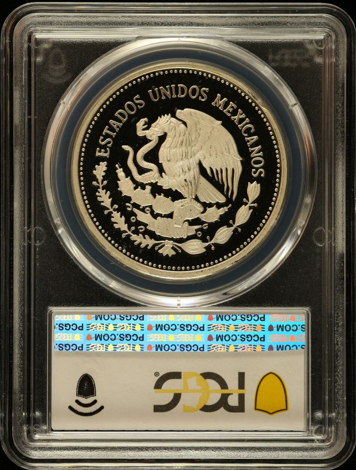 Modern Silver & Minors 100 Peso 1985 Mo KM-505 PCGS PR68DCAM 0150747Modern Silver & Minors 100 Peso 1985 Mo KM-505 PCGS PR68DCAM 0150747 - Image 2