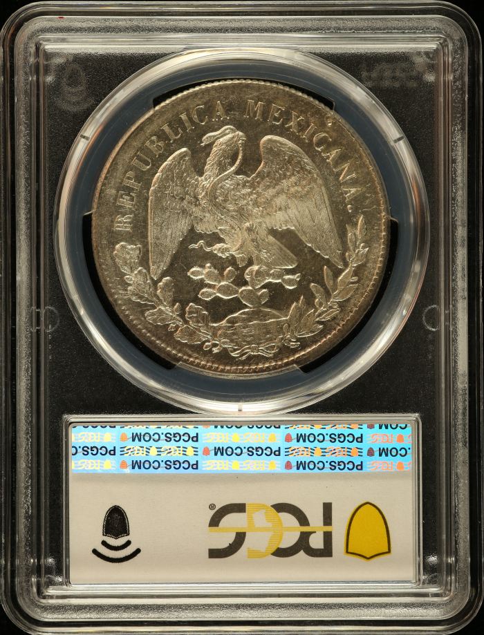 Republic Silver & Minors Peso 1899 Go RS KM-409.1 PCGS MS61 0151007Republic Silver & Minors Peso 1899 Go RS KM-409.1 PCGS MS61 0151007 - Image 2