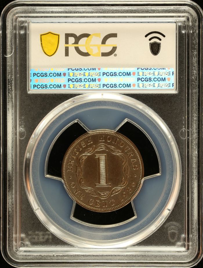 British Honduras Centavo 1936 PCGS MS63BN 0151025British Honduras Centavo 1936 PCGS MS63BN 0151025 - Image 2