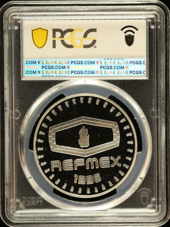Medals & Tokens Global Industrial Technologies Silver Medal 1996 Mo PCGS SP69 0150776Medals & Tokens Global Industrial Technologies Silver Medal 1996 Mo PCGS SP69 0150776 - Image 2