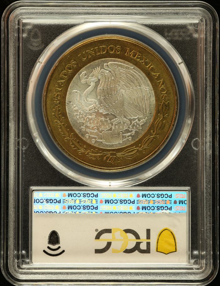 Modern Silver & Minors 100 Peso 2005 Mo PCGS MS66 0150566Modern Silver & Minors 100 Peso 2005 Mo PCGS MS66 0150566 - Image 2