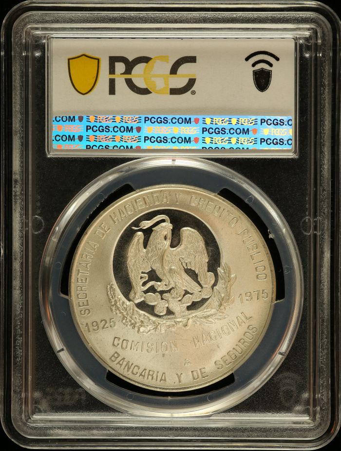 Medals & Tokens Banking and Insurance Silver Medal 1975 Mo PCGS MS65 0150777Medals & Tokens Banking and Insurance Silver Medal 1975 Mo PCGS MS65 0150777 - Image 2