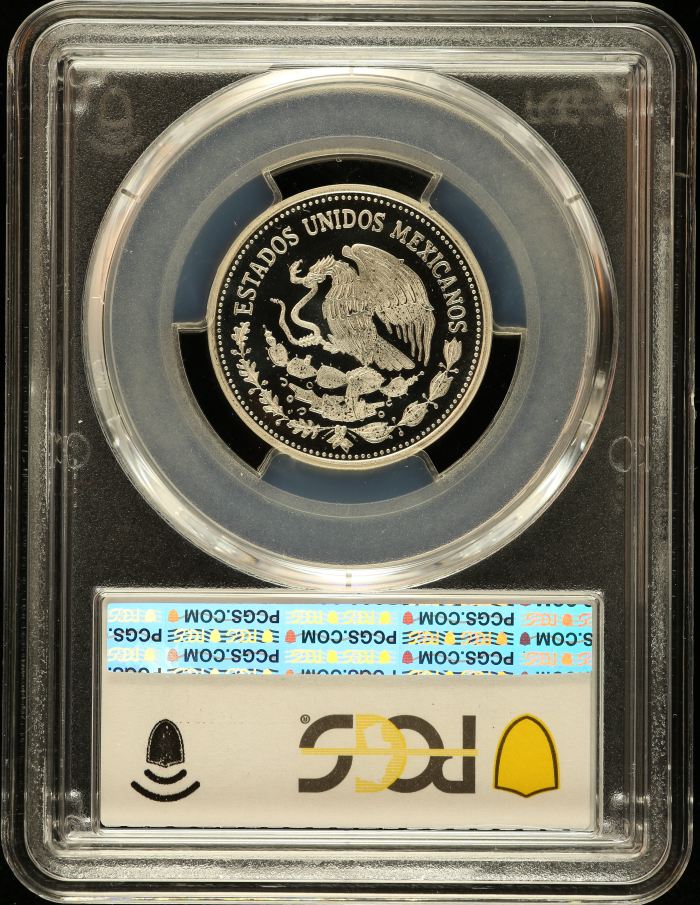 Modern Silver & Minors 25 Peso 1986 Mo KM-497a PCGS PR68DCAM 0150750Modern Silver & Minors 25 Peso 1986 Mo KM-497a PCGS PR68DCAM 0150750 - Image 2