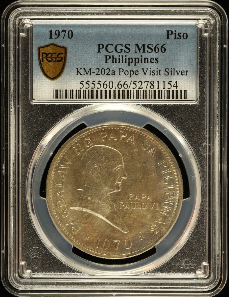 Philippines Piso 1970 KM-202a PCGS MS66 0150222