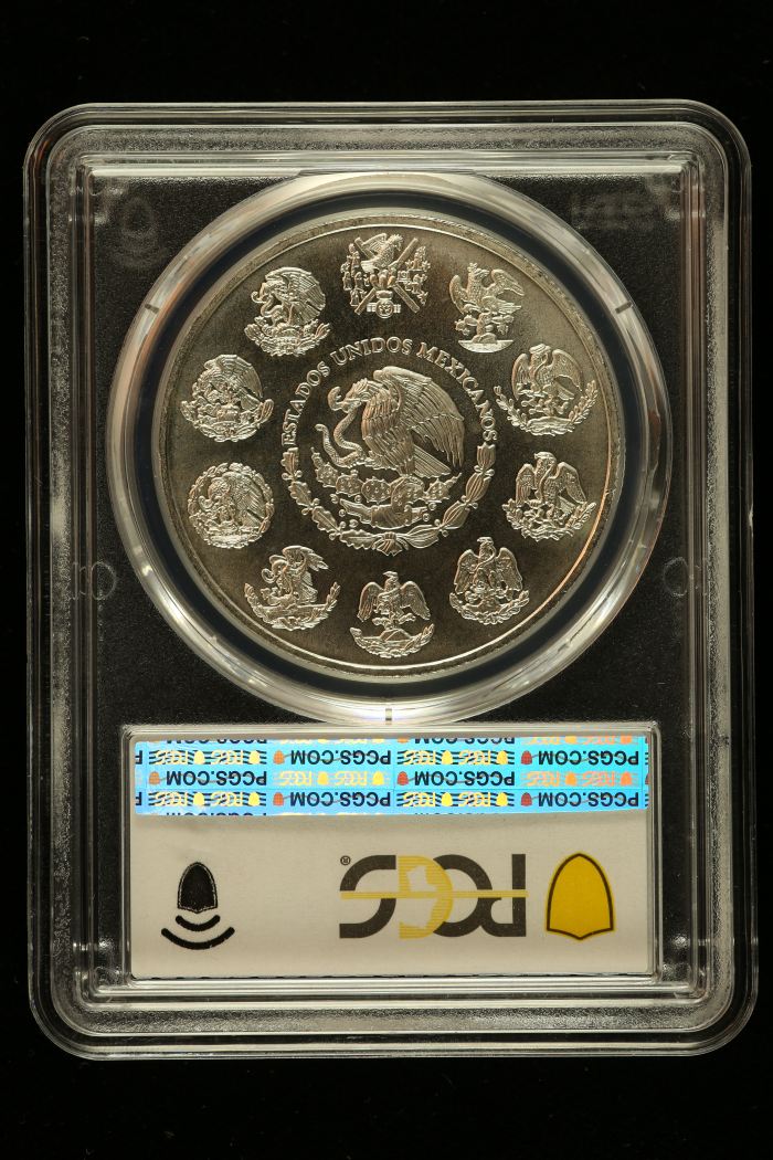 Modern Silver & Minors 5 Peso 2000 Mo KM-655 PCGS MS68 0150466Modern Silver & Minors 5 Peso 2000 Mo KM-655 PCGS MS68 0150466 - Image 2