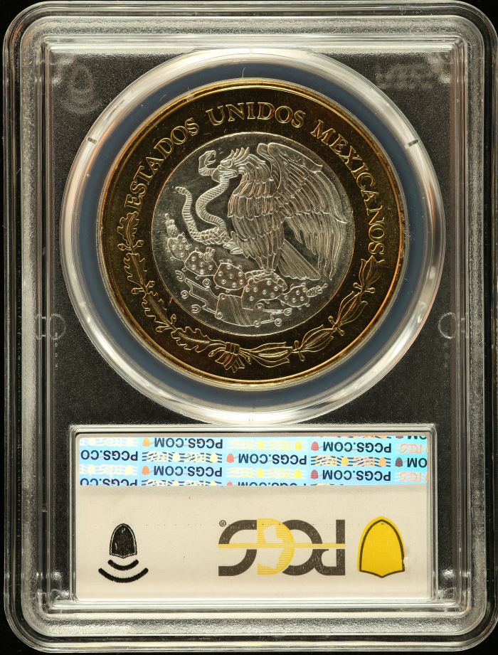 Modern Silver & Minors 100 Peso 2006 Mo PCGS MS64 0150568Modern Silver & Minors 100 Peso 2006 Mo PCGS MS64 0150568 - Image 2