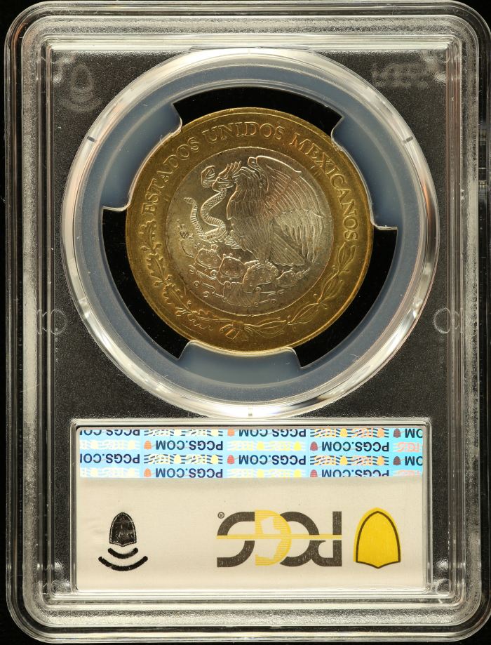 Modern Silver & Minors 20 Peso 1993 Mo PCGS MS65 0150583Modern Silver & Minors 20 Peso 1993 Mo PCGS MS65 0150583 - Image 2