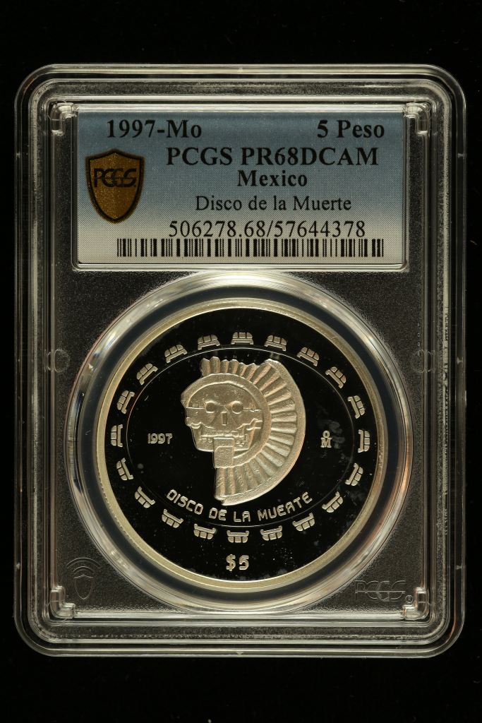 Modern Silver & Minors 5 Peso 1997 Mo PCGS PR68DCAM 0150468