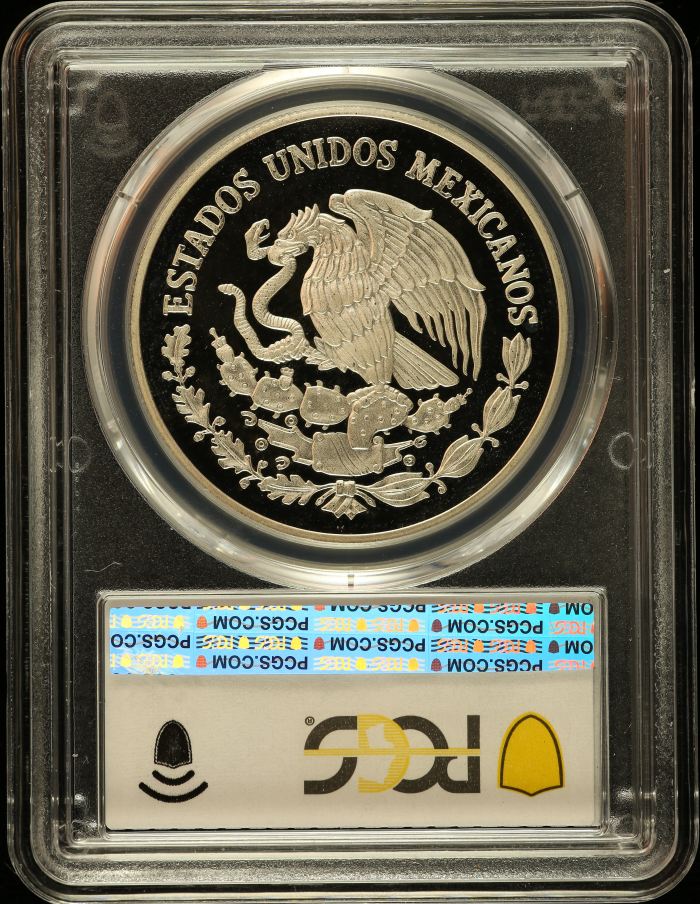 Modern Silver & Minors 10 Peso 2005 Mo KM-720 PCGS PR66DCAM 0150584Modern Silver & Minors 10 Peso 2005 Mo KM-720 PCGS PR66DCAM 0150584 - Image 2