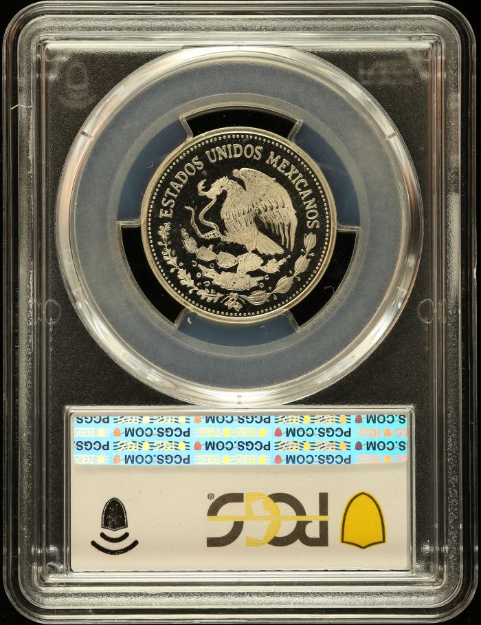 Modern Silver & Minors 25 Peso 1985 Mo KM-503 PCGS PR67DCAM 0150753Modern Silver & Minors 25 Peso 1985 Mo KM-503 PCGS PR67DCAM 0150753 - Image 2