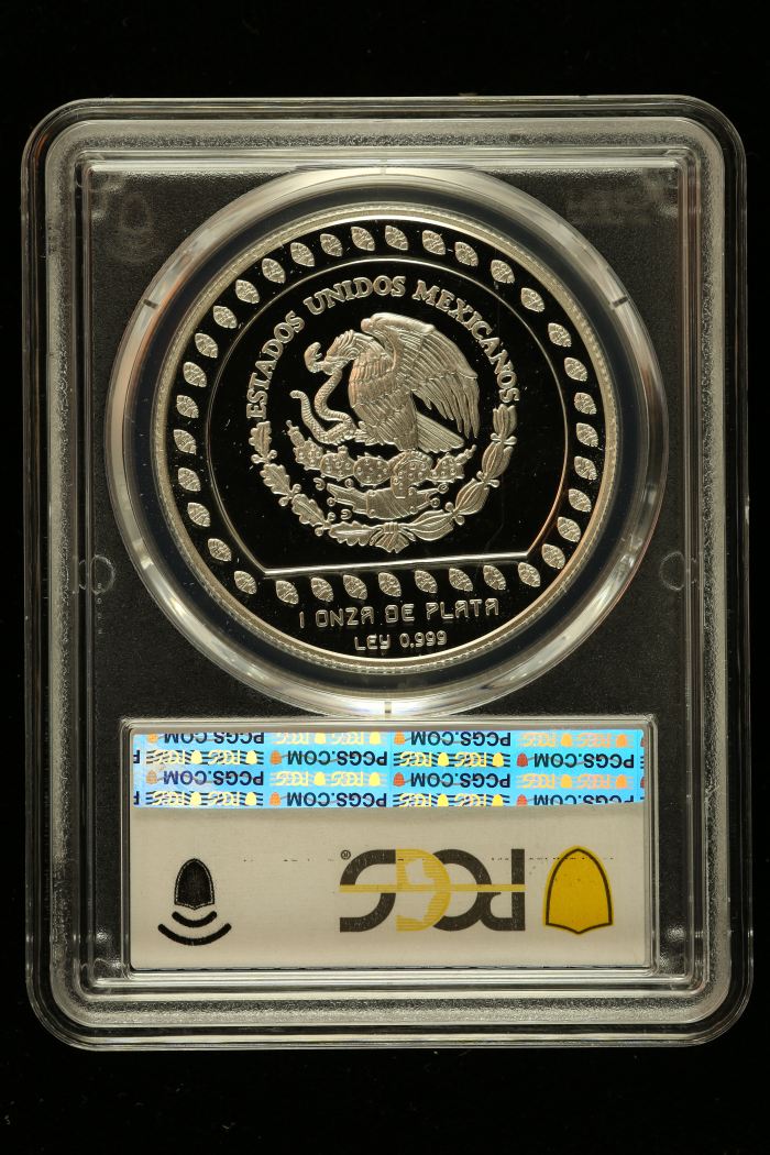 Modern Silver & Minors 5 Peso 1993 Mo PCGS PR70DCAM 0150469Modern Silver & Minors 5 Peso 1993 Mo PCGS PR70DCAM 0150469 - Image 2