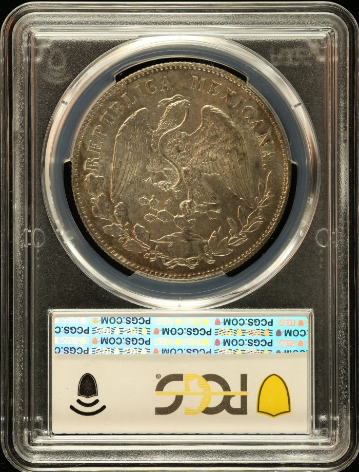 Republic Silver & Minors Peso 1898 Go RS KM-409.1 PCGS MS64 0150756Republic Silver & Minors Peso 1898 Go RS KM-409.1 PCGS MS64 0150756 - Image 2
