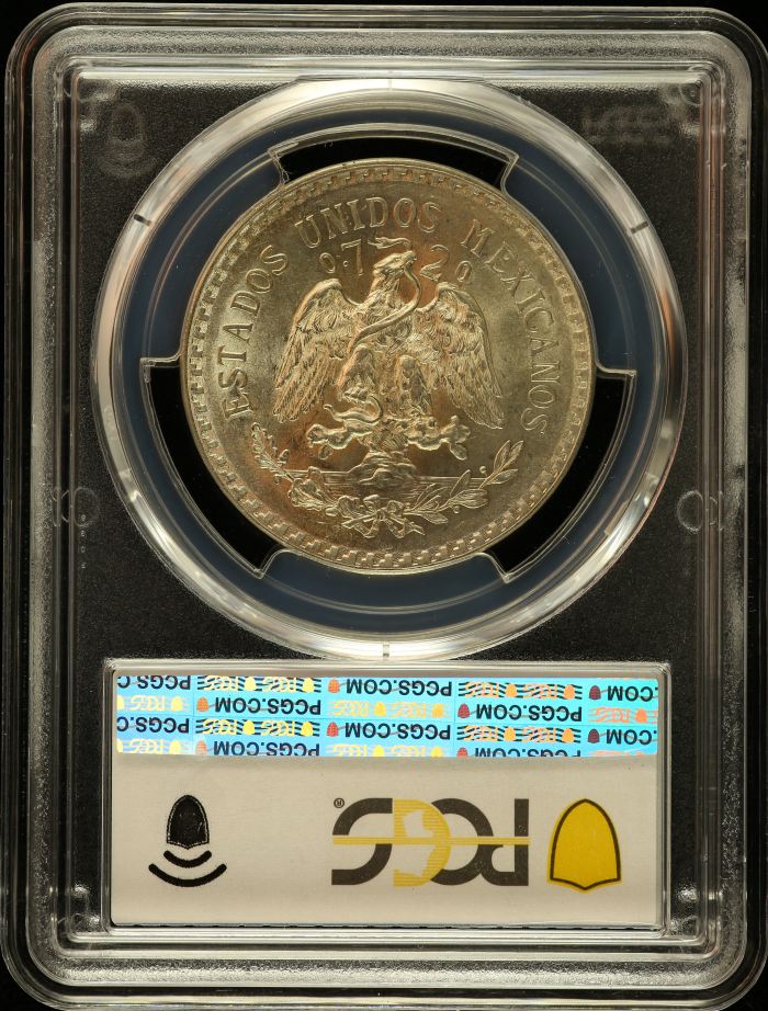 Modern Silver & Minors Peso 1922 M KM-455 PCGS MS65 0150757Modern Silver & Minors Peso 1922 M KM-455 PCGS MS65 0150757 - Image 2