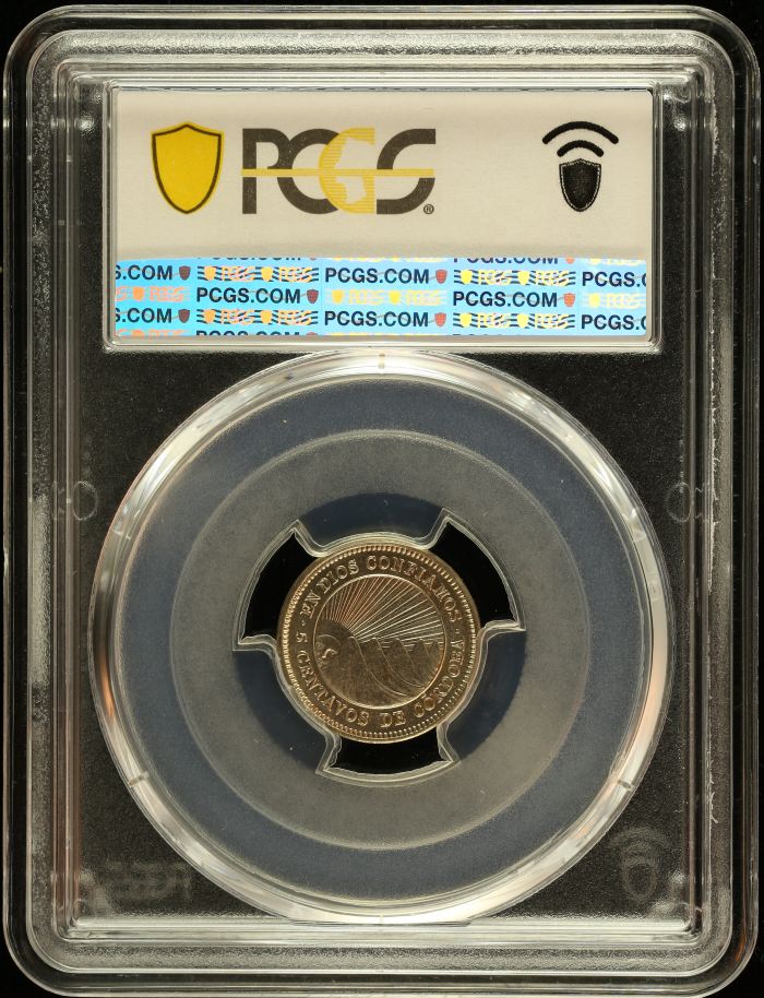 Nicaragua 5 Centavo 1946 PCGS MS65 0151035Nicaragua 5 Centavo 1946 PCGS MS65 0151035 - Image 2