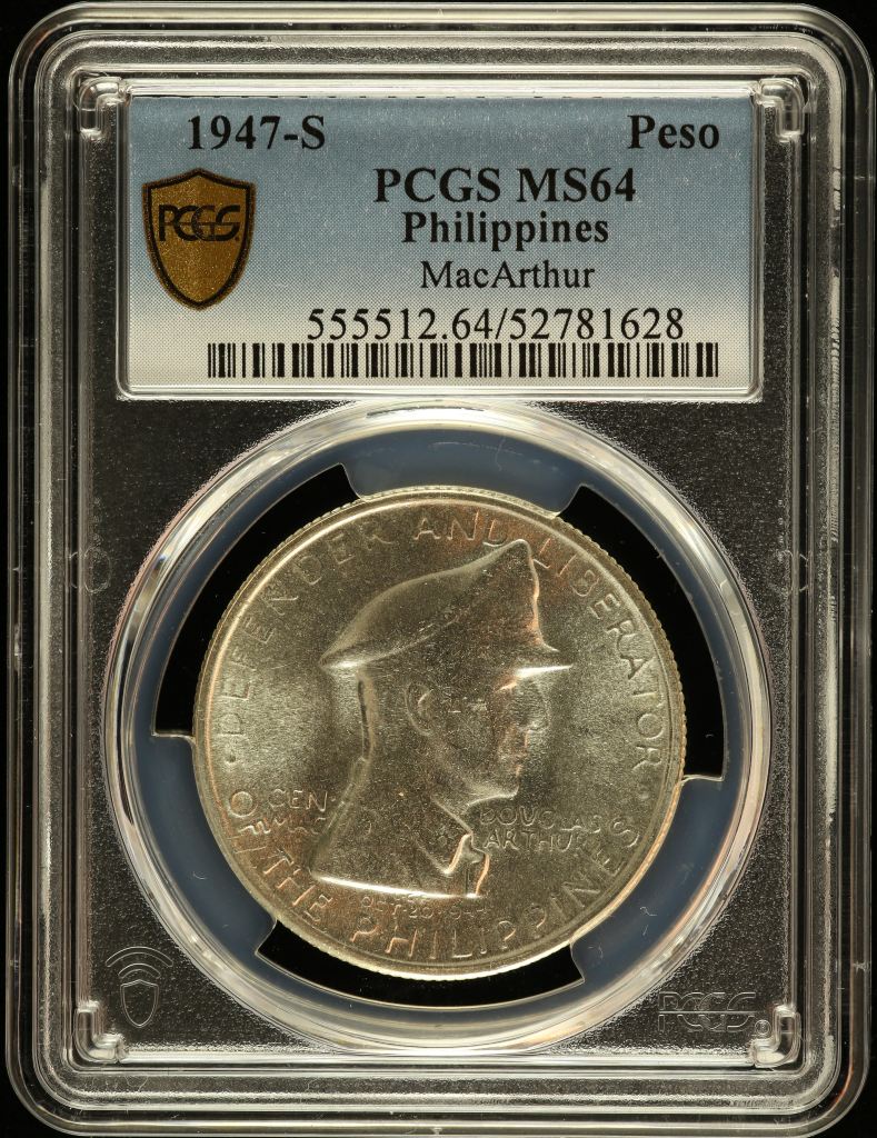 Philippines Peso 1947 S PCGS MS64 0150231
