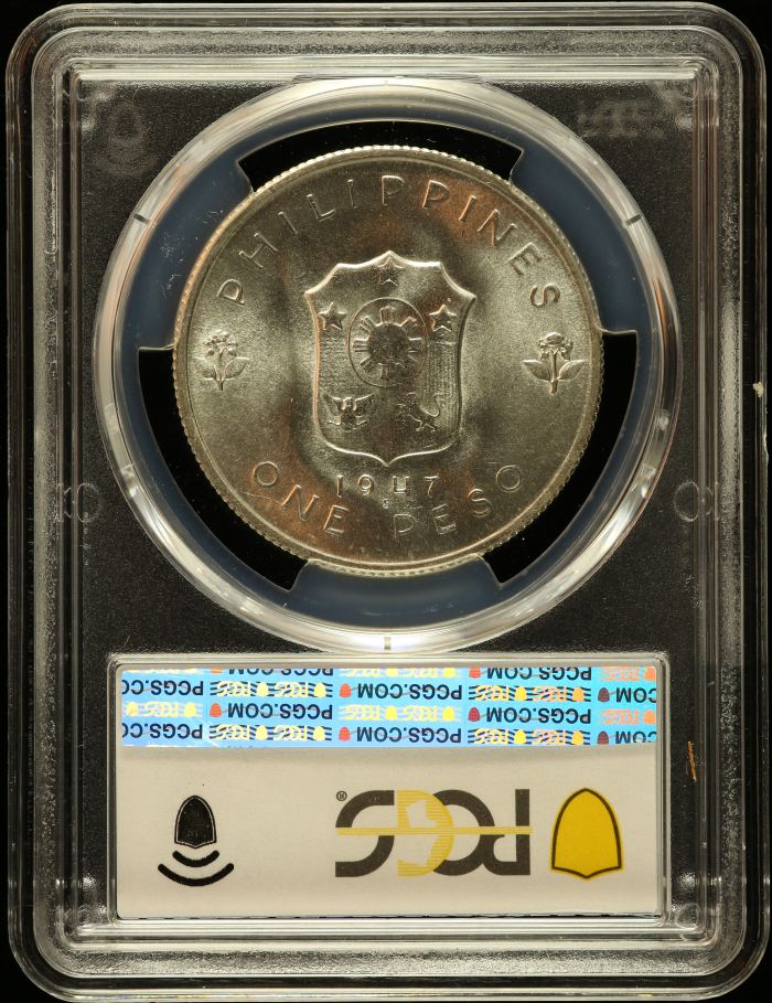 Philippines Peso 1947 S PCGS MS64 0150232Philippines Peso 1947 S PCGS MS64 0150232 - Image 2