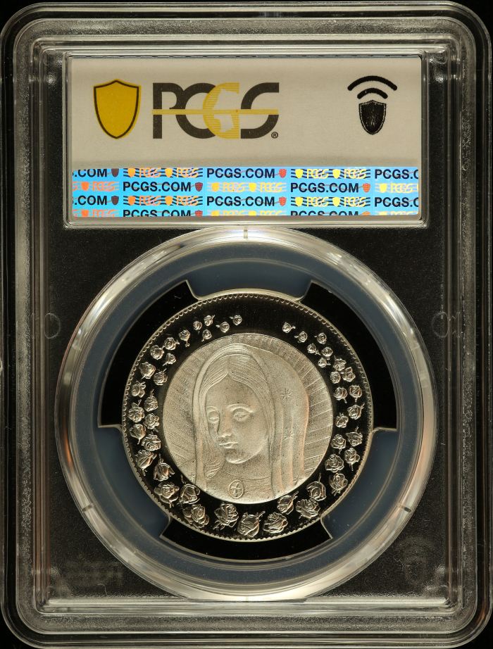 Medals & Tokens Pope John Paul II Visit Silver Medal 1990 Mo PCGS PR69DCAM 0150795Medals & Tokens Pope John Paul II Visit Silver Medal 1990 Mo PCGS PR69DCAM 0150795 - Image 2