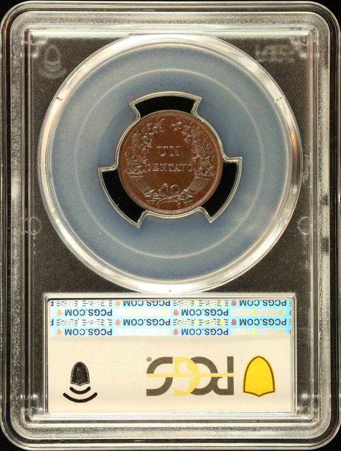 Peru Centavo 1936 KM-208.2 PCGS MS66BN 0151054Peru Centavo 1936 KM-208.2 PCGS MS66BN 0151054 - Image 2