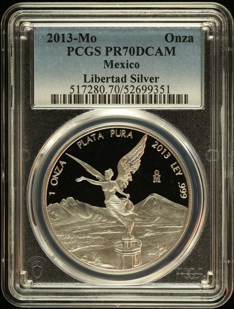 Modern Silver & Minors Onza 2013 Mo PCGS PR70DCAM 0151269