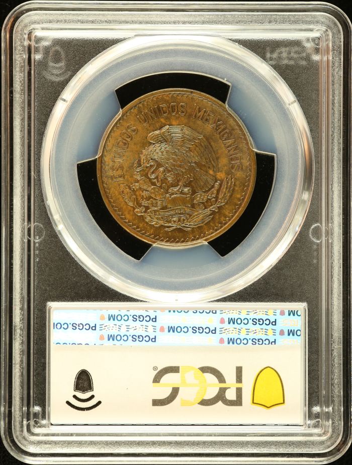 Modern Silver & Minors 20 Centavo 1951 Mo KM-439 PCGS MS64BN 0151284Modern Silver & Minors 20 Centavo 1951 Mo KM-439 PCGS MS64BN 0151284 - Image 2