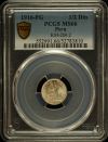 Peru 1/2 Dinero 1916 FG KM-206.2 PCGS MS66 0151065