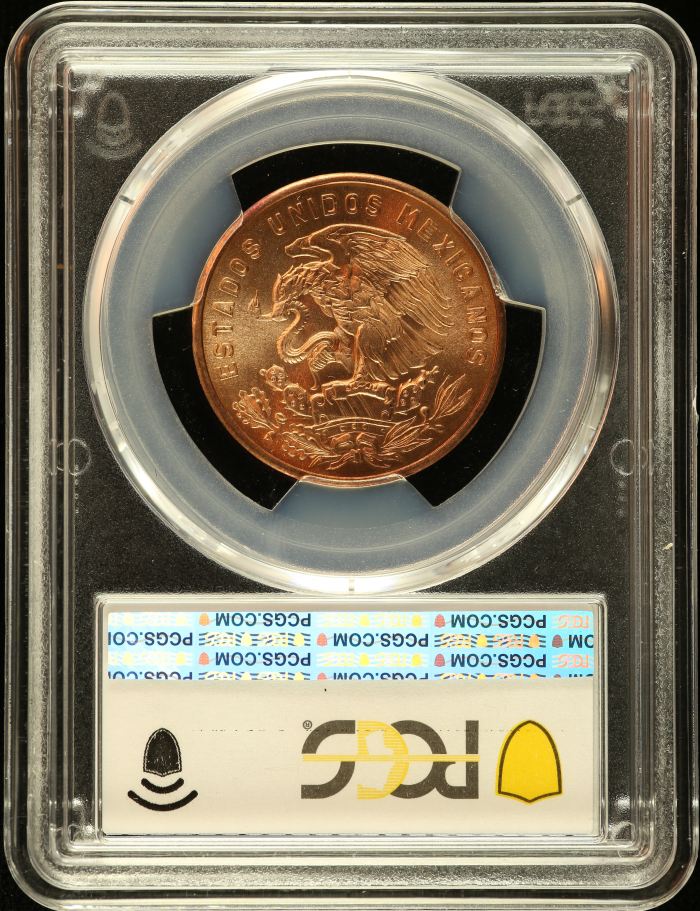 Modern Silver & Minors 20 Centavo 1959 Mo PCGS MS66RD 0151291Modern Silver & Minors 20 Centavo 1959 Mo PCGS MS66RD 0151291 - Image 2