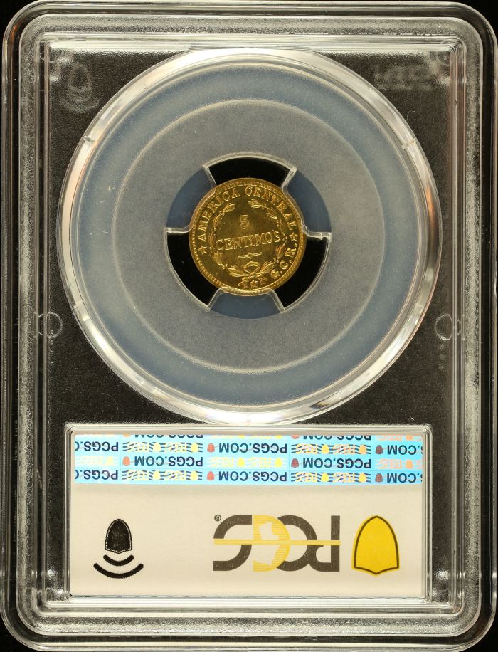 Costa Rica 5 Centavos 1940 GCR PCGS MS66 0151073Costa Rica 5 Centavos 1940 GCR PCGS MS66 0151073 - Image 2
