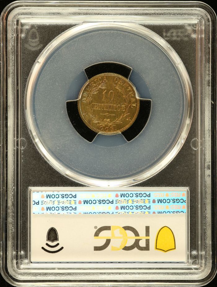 Costa Rica 10 Centavos 1936 GCR PCGS MS65 0151076Costa Rica 10 Centavos 1936 GCR PCGS MS65 0151076 - Image 2