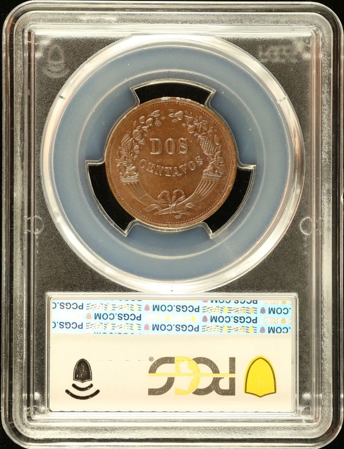 Peru 2 Centavo 1935 PCGS MS64BN 0151236Peru 2 Centavo 1935 PCGS MS64BN 0151236 - Image 2